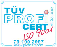 TÜV ISO 9001 certification